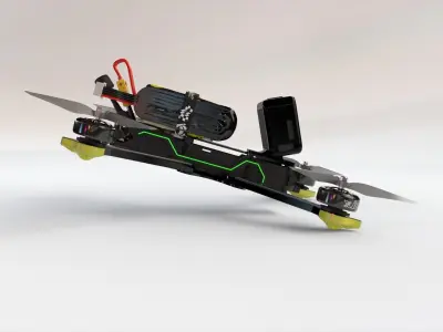 FPV Drone IFlight Nazgul Evoque 3D model