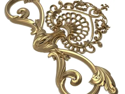  decorative pattern ready for 3D printing 3D model 503