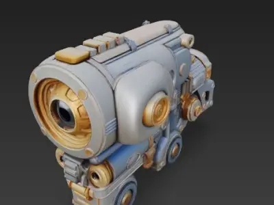 Holy gun 3D model
