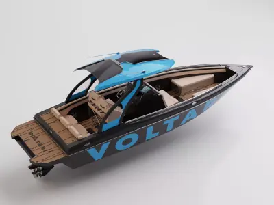 Voltari 260 Electric Performance Boat  3D model