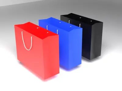 Shopping bag 3D model