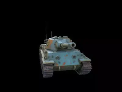 1975Soviet IS IOSEF STALIN Heavy Tank 3D Model 3D print model