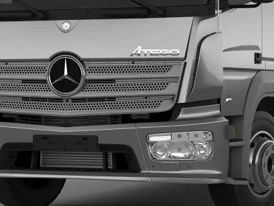 Mercedes Atego 2014 Long 3D model