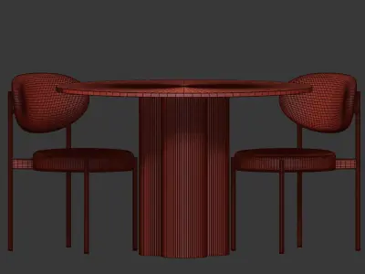 Dining Set 69 3D model