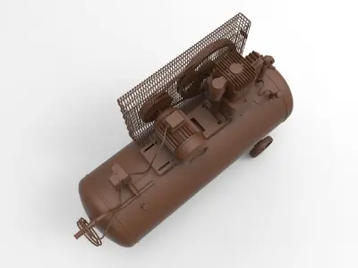 compressor air 3D print model