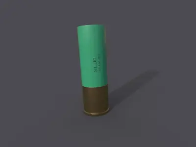 12 Gauge Slug 3D model