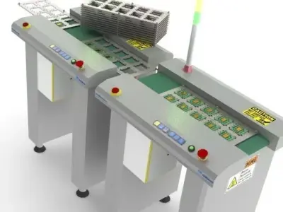 Linking Conveyors for semicon concept design Free 3D model