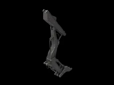 mech armor 01 3D model
