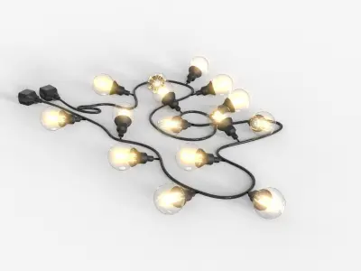 Vintage Lights 3D model