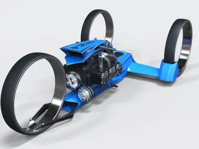 Trike concept 3D model