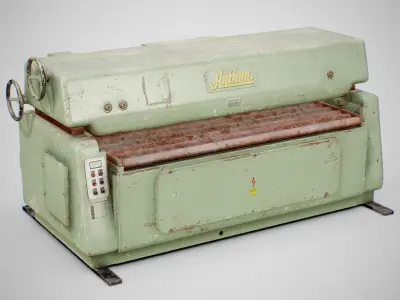 Sanding Machine - Anthon 01 Used Low-poly 3D model