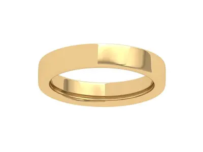 Wedding Band 3D print model 6