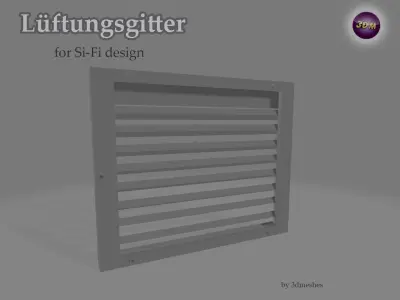 LUFTGITTER - Terra 57 - Enricos  Low-poly 3D model