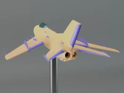 MIG 19 3D print model