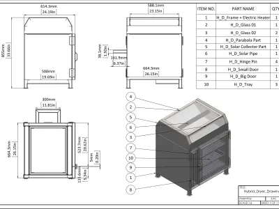 Hybrid Dryer Free 3D model