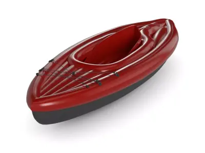 Inflatable Kayak 3D model