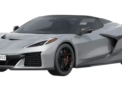 Chevrolet Corvette ZR1X Convertible 2026 3D model