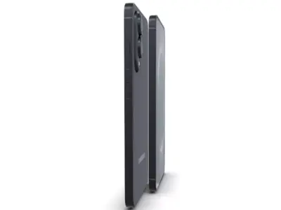 Samsung Galaxy S25 Edge Titanium Jet Black 3D model