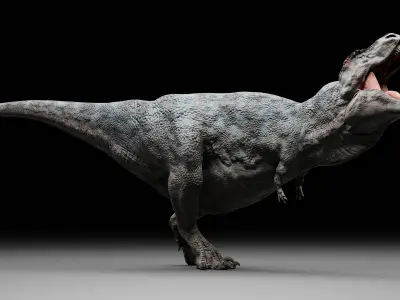 TRex Tyrannosaurus rex - 3d Model Low-poly 3D model