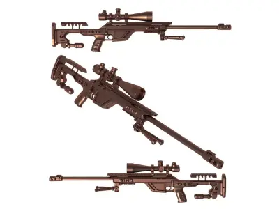 cz tsr  -  rifle  -  weapon 3D print model