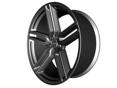 Wheel Model Vossen HYBRID  HF-1 3D model