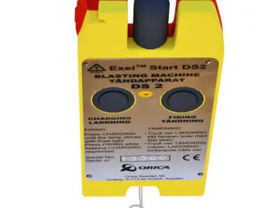 NONEL DS 2 blasting machine  3D Model 3D model