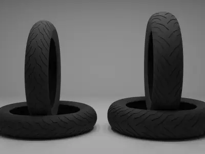 tire MOTO DV2 3D model
