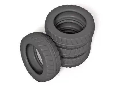 car tire  3D model