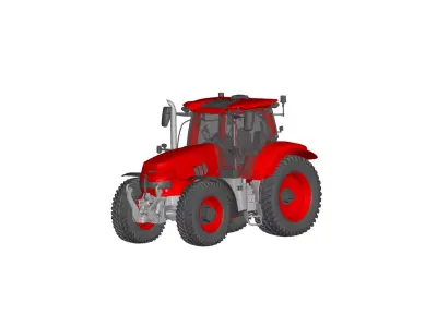  Tractor 3D model