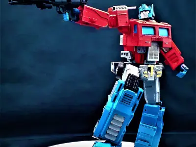 OPTIMUS PRIME ORENSTEIN MEMORY  WITH TRAILER 3D print model