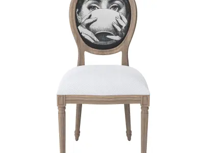 Piero Fornasetti Chair-03 3D model