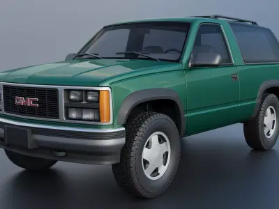 GMC Yukon 2 Door 1992 3D print model