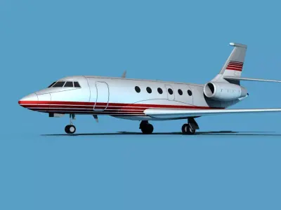 Dassault Falcon 2000 V05 3D model