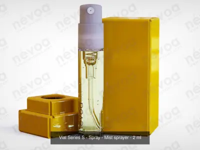 Vials Series S - Spray - Mist sprayer - 1-5 - 5 ml 3D Model Pack