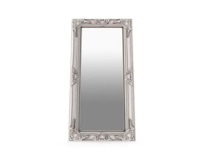 Haywood Wall Mirror Antique Silver   3D model