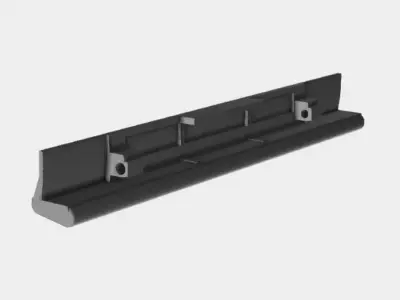 AUDI 80 90 S2 B4 AVANT Tailgate boot handle 8A9827565 3D print model