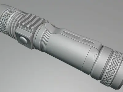 Flashlight 3D model get