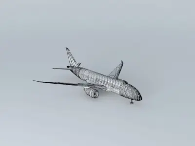 FlyHigh Barbados Flyhigh Barbados Boeing 7878 Free 3D model