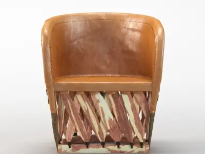 Equipal Chair 3D model