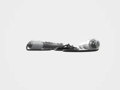Highly detailed Jumping Rope PBR 3D model