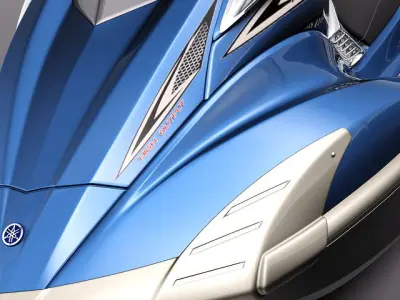 Yamaha FX HO 2011 3D model