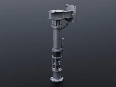 Factory Parts Kitbash 3D model