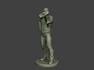 Bill HammerMan BH1 0002 3D print model