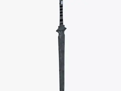 Medieval Sword V03 Low-poly 3D model