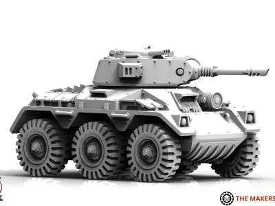 Universal Guard - AFV 3D print model