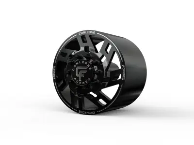 corleone front doppio dually wheel 3D print model