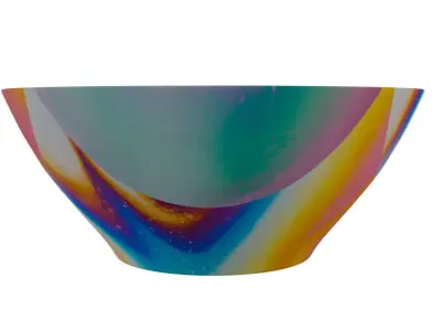 Bowl in diffrent Color 3D model