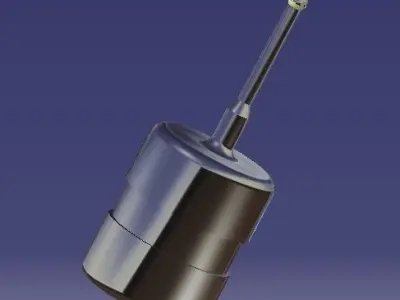 OMP40-2 penetrator with dot Free 3D model