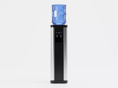 Water Cooler Dispenser - Top-Loading Drinking Water System 3D model