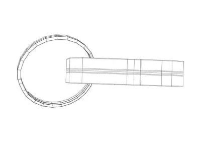 Tool container key 3d model 3D model